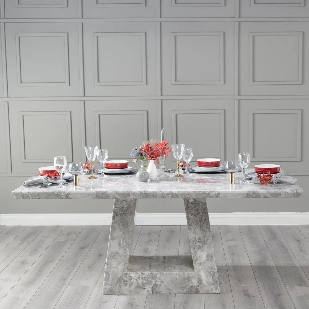 Grey Marble Dining Tables